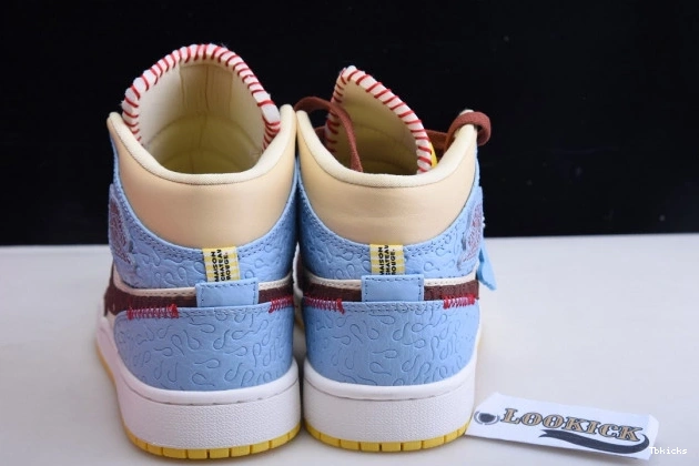 Reps TBK CU2803-200 Jordan 1 Chateau Air SE x Maison Mid Rouge Fearless 0823